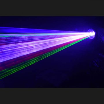 Ibiza RGB Laser 1100MW med DMX & Ilda effekt 2