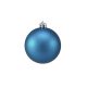 Christmas balls 7cm, Matt Blue (6 pcs.)