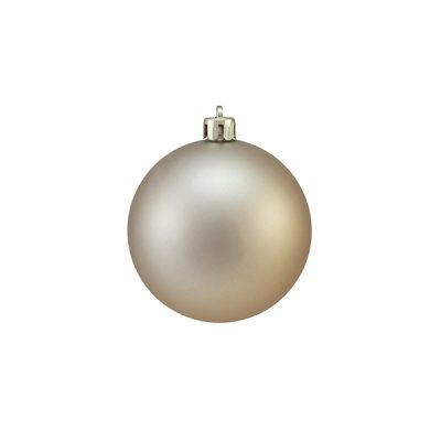 Christmas balls 7cm, Matt Copper (6 pcs.)