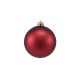 Christmas balls 7cm, Matt Red (6 pcs.)