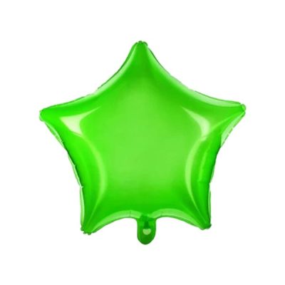 Foil Balloon Star 48cm - Green