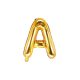 Gold Letter Balloon A (35cm)
