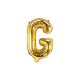 Gold Letter Balloon G (35cm)
