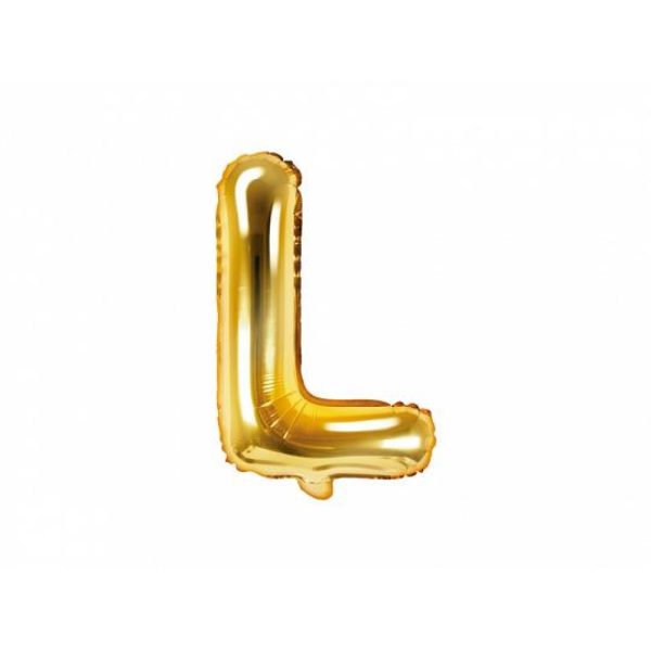 Gold Letter Balloon L (35cm)