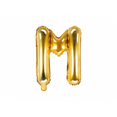Gold Letter Balloon M (35cm)