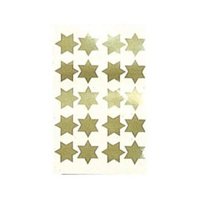 Gold Stars Stickers 40 pcs
