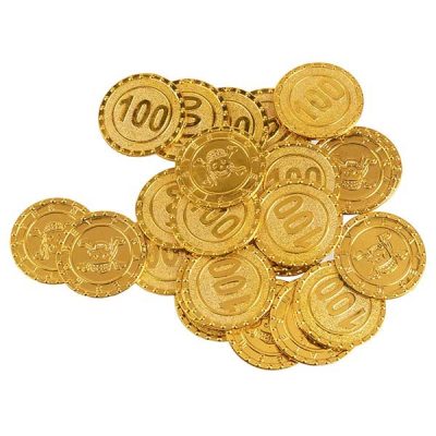 Pirate coins (24 pcs)