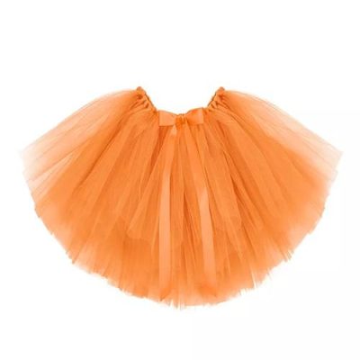 Tulle skirt Orange 80x34cm