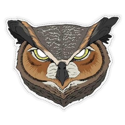Animal Mask Horned Owl