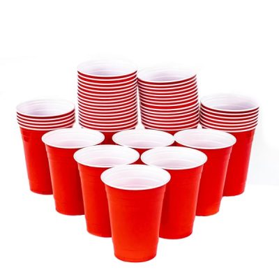 Beer Pong Cups - Red (50 pcs.)