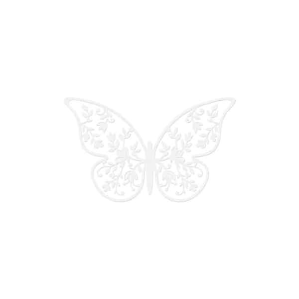 Butterflies paper decoration, 8cm (10 pcs)