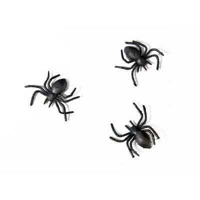 Plastic Spiders x10